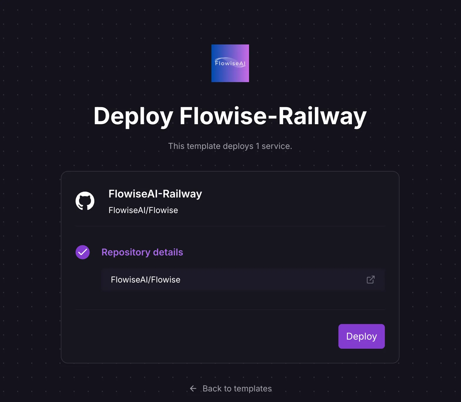 Deploy Flowise on Railway
